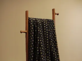 Banarasi Brocade Fabric - Black