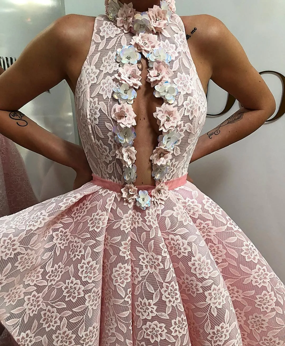 Brassy Evening Dress