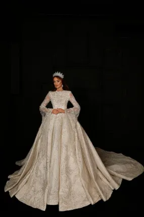 Charming White Wedding Dress
