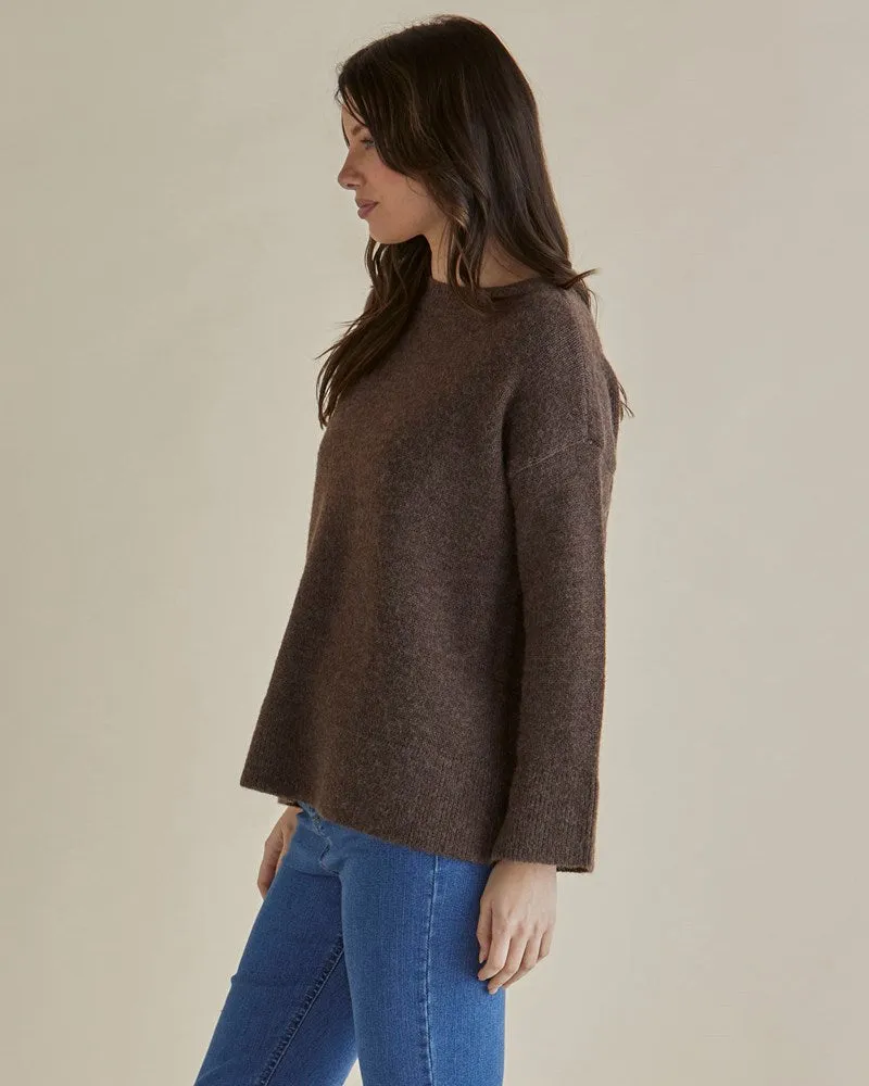 Edith Knit Jumper - Brown