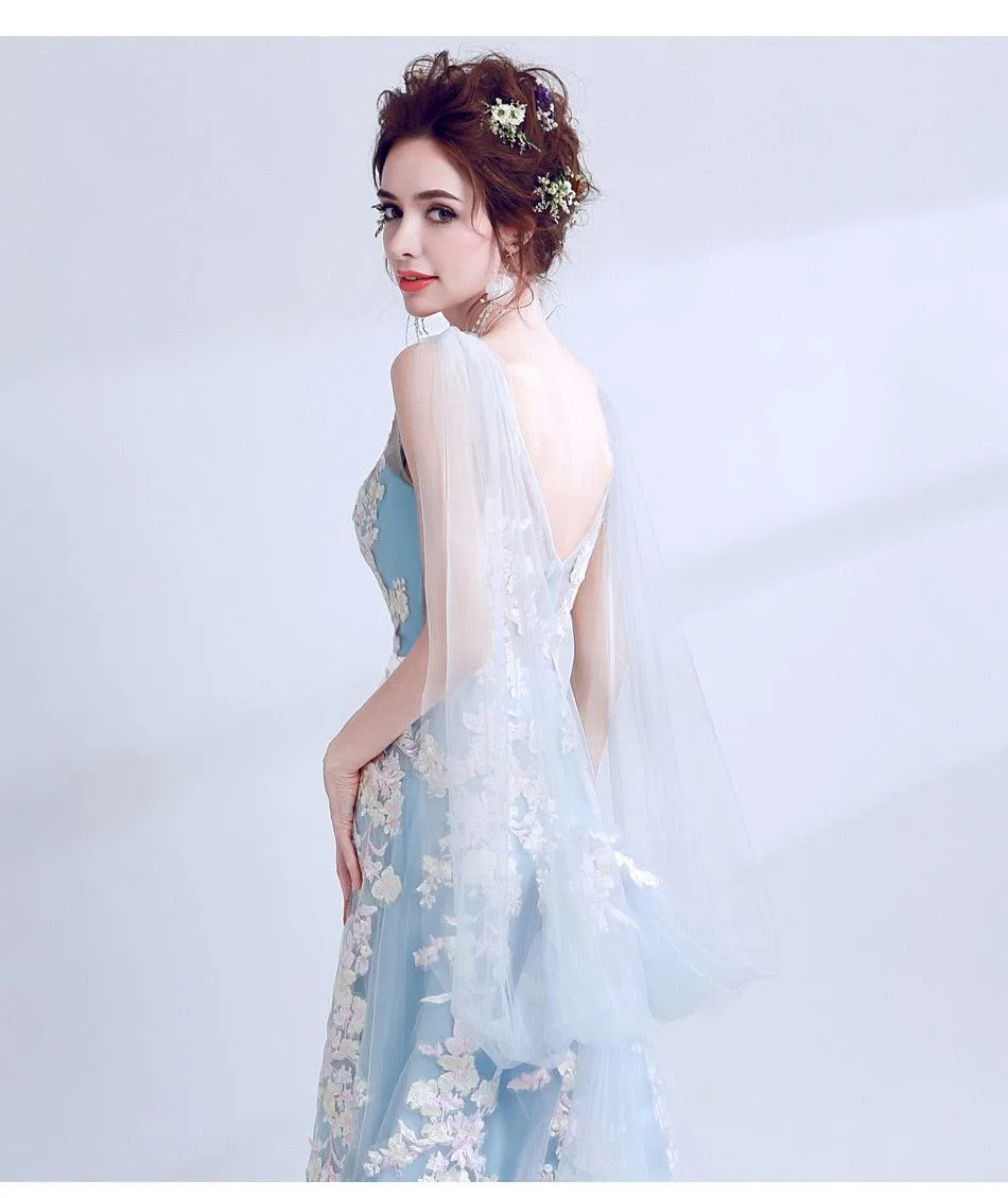 Floral Beaded Prom / Homecoming Dresses