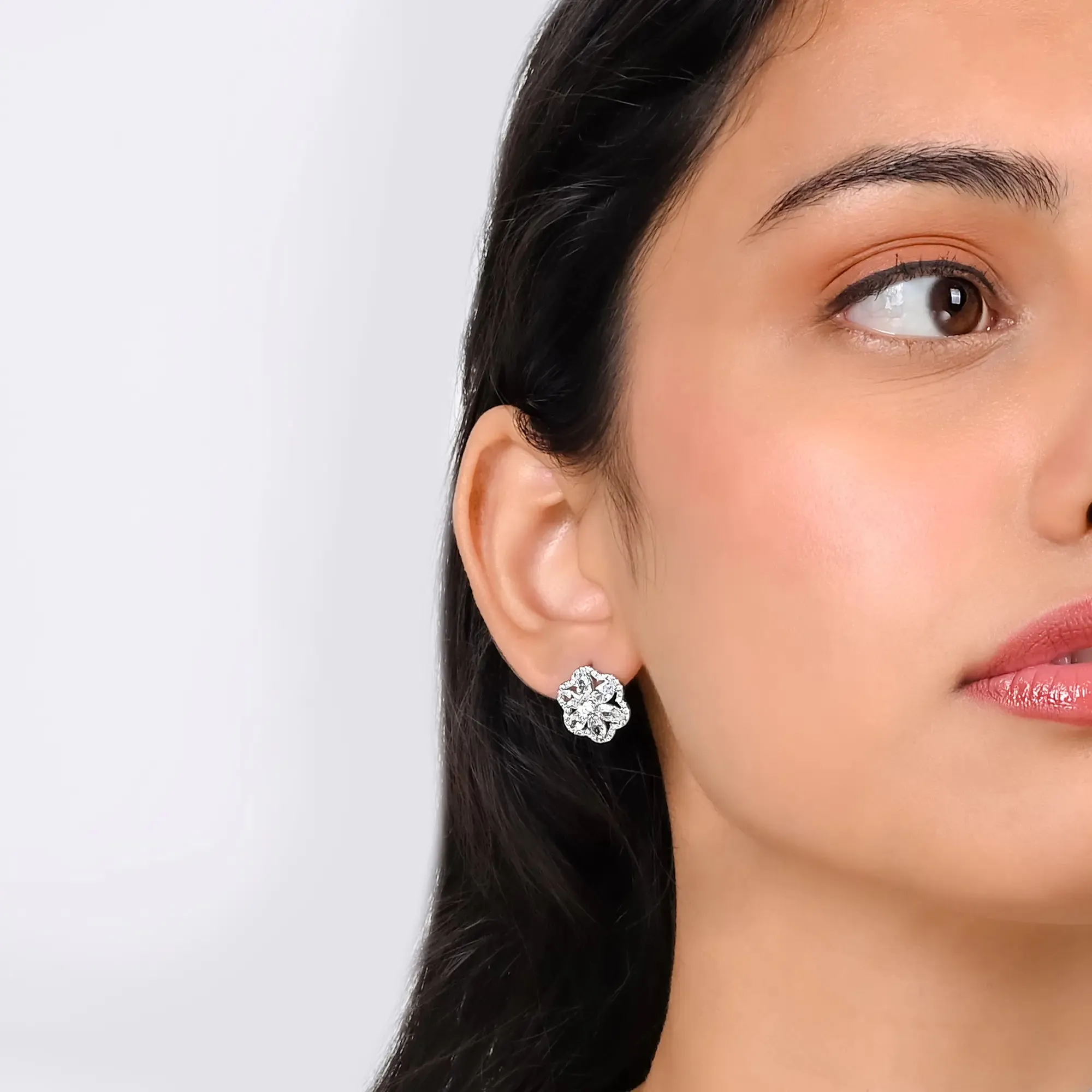 Floral Brilliance Earrings