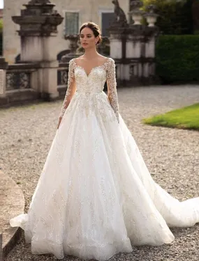 Galvanic White Wedding Dress