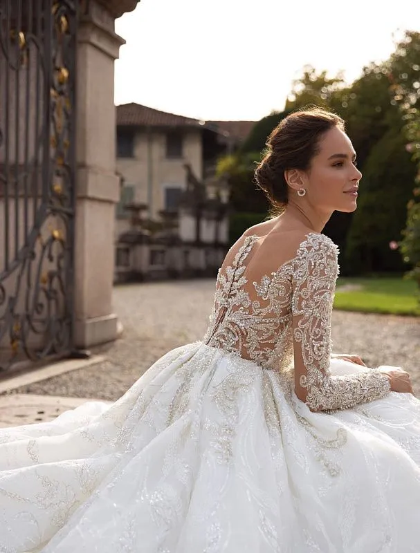Galvanic White Wedding Dress