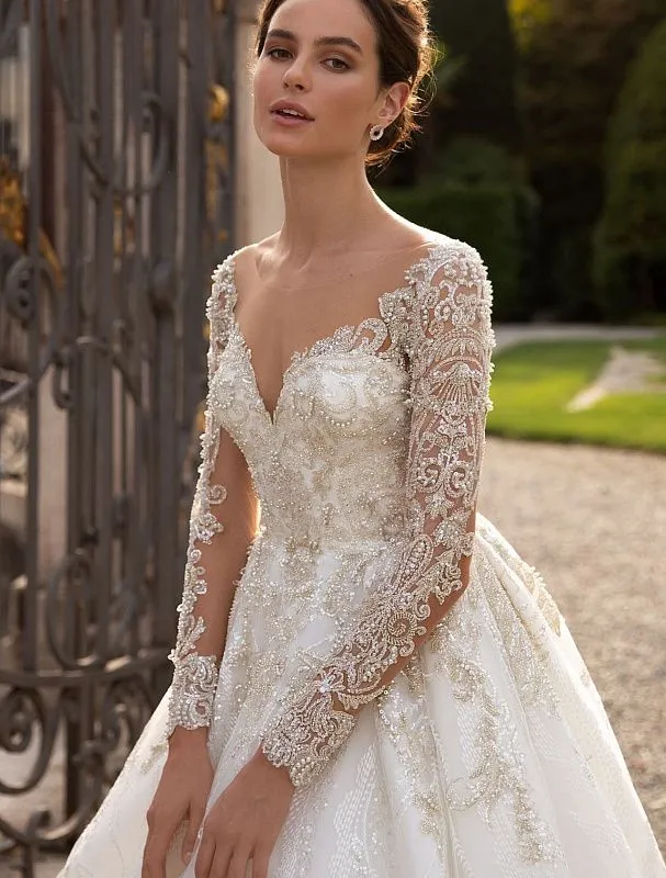 Galvanic White Wedding Dress