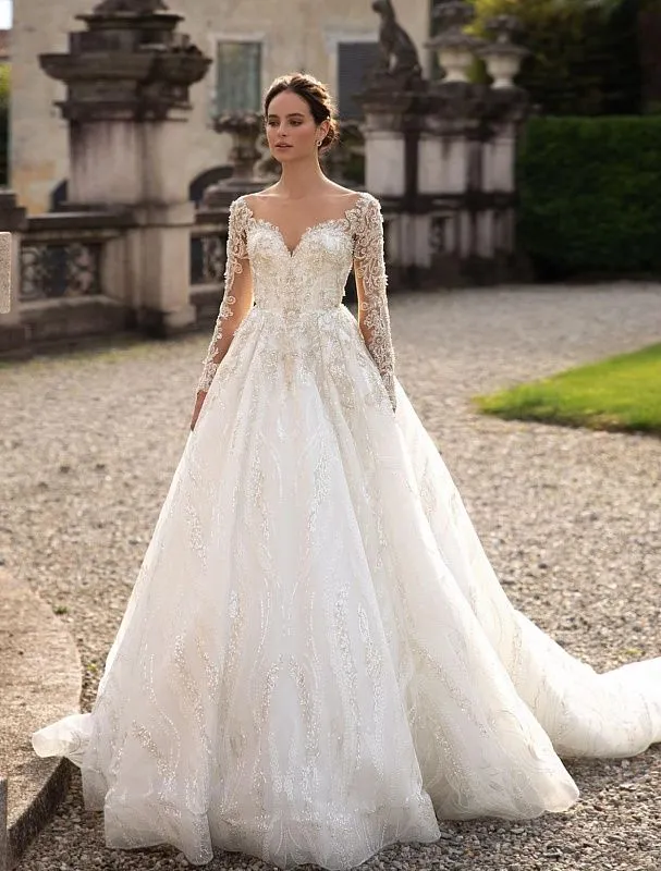 Galvanic White Wedding Dress