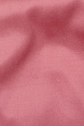 Geranium Pink Silk Shantung 54" Fabric
