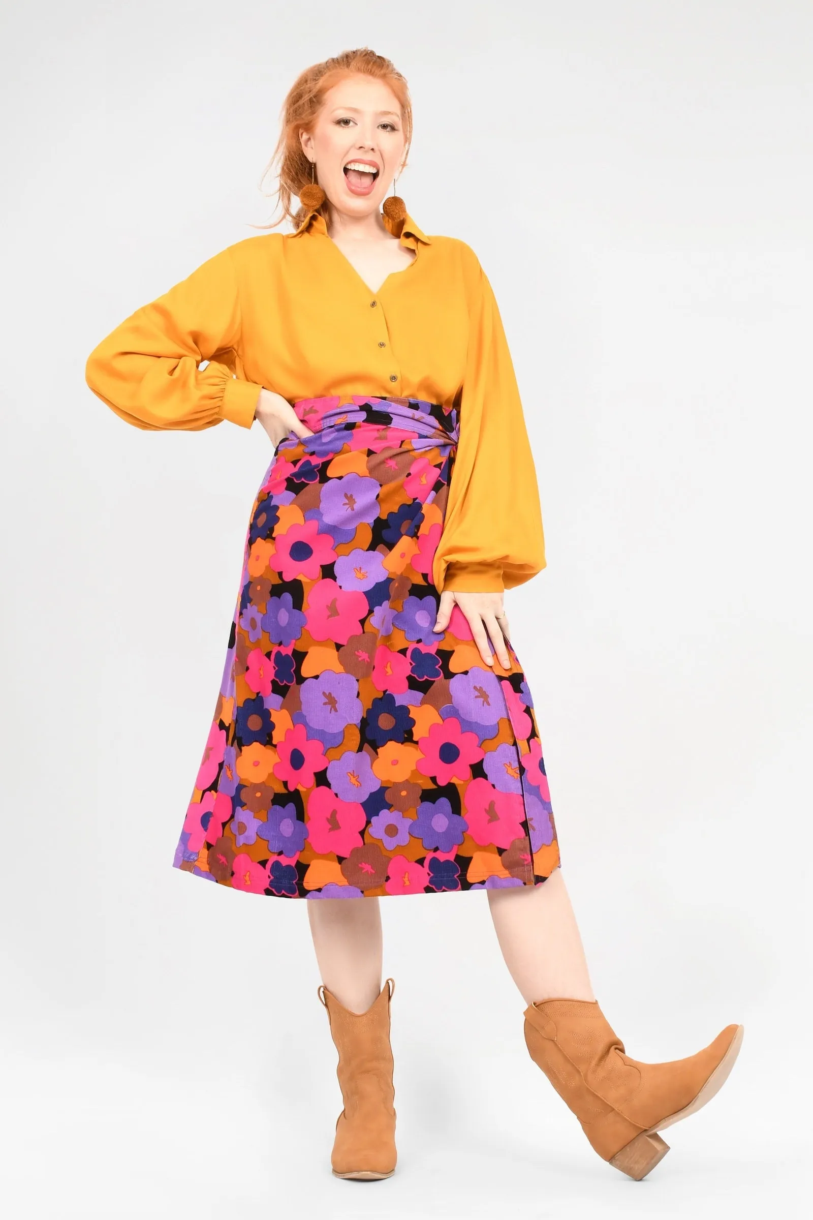 Gina Wrap Skirt