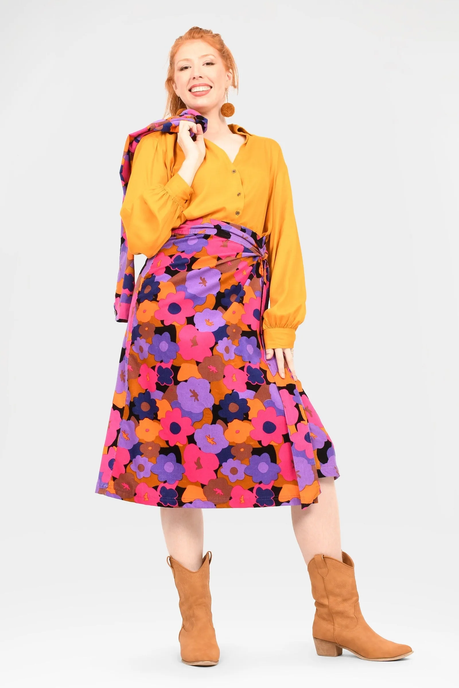Gina Wrap Skirt