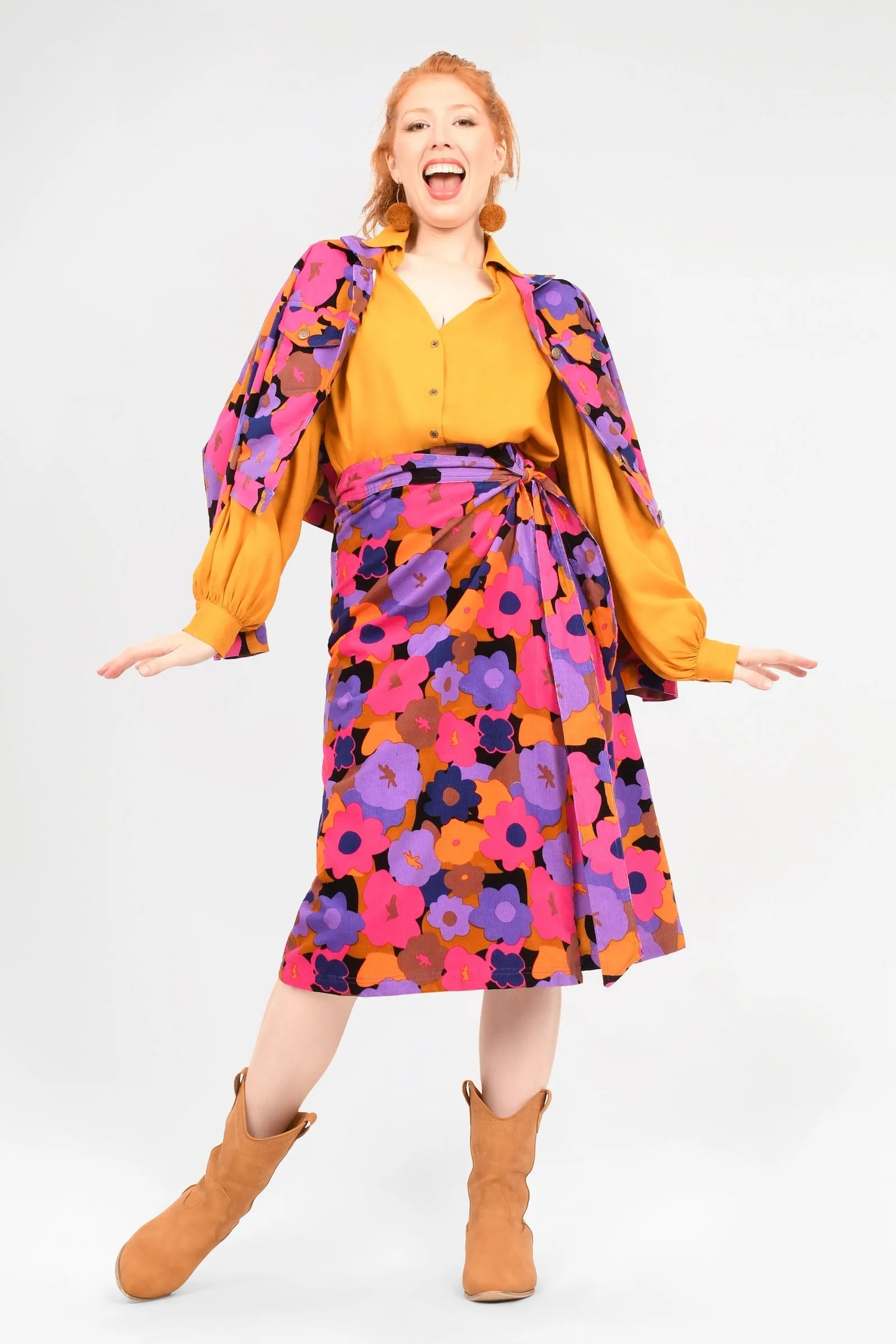 Gina Wrap Skirt