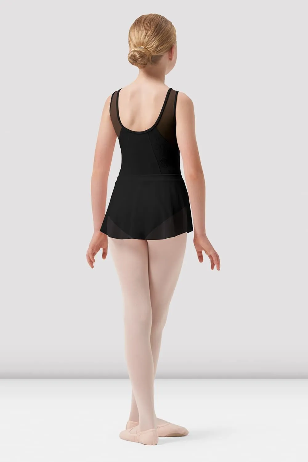 Girls Sage Mesh Wrap Skirt