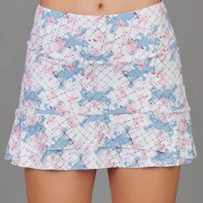 Grids Short Skort (print)