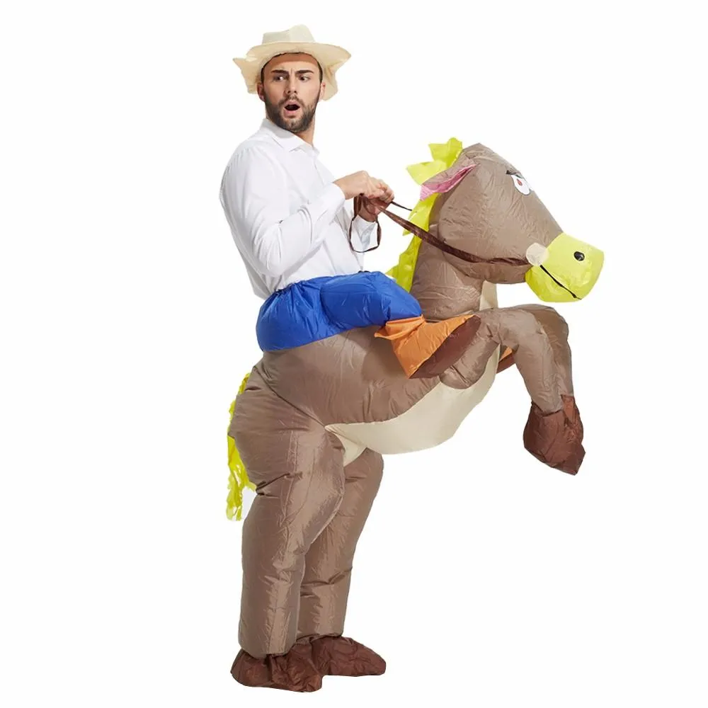 Inflatable Riding Purim Costumes for adults