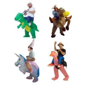 Inflatable Riding Purim Costumes for adults
