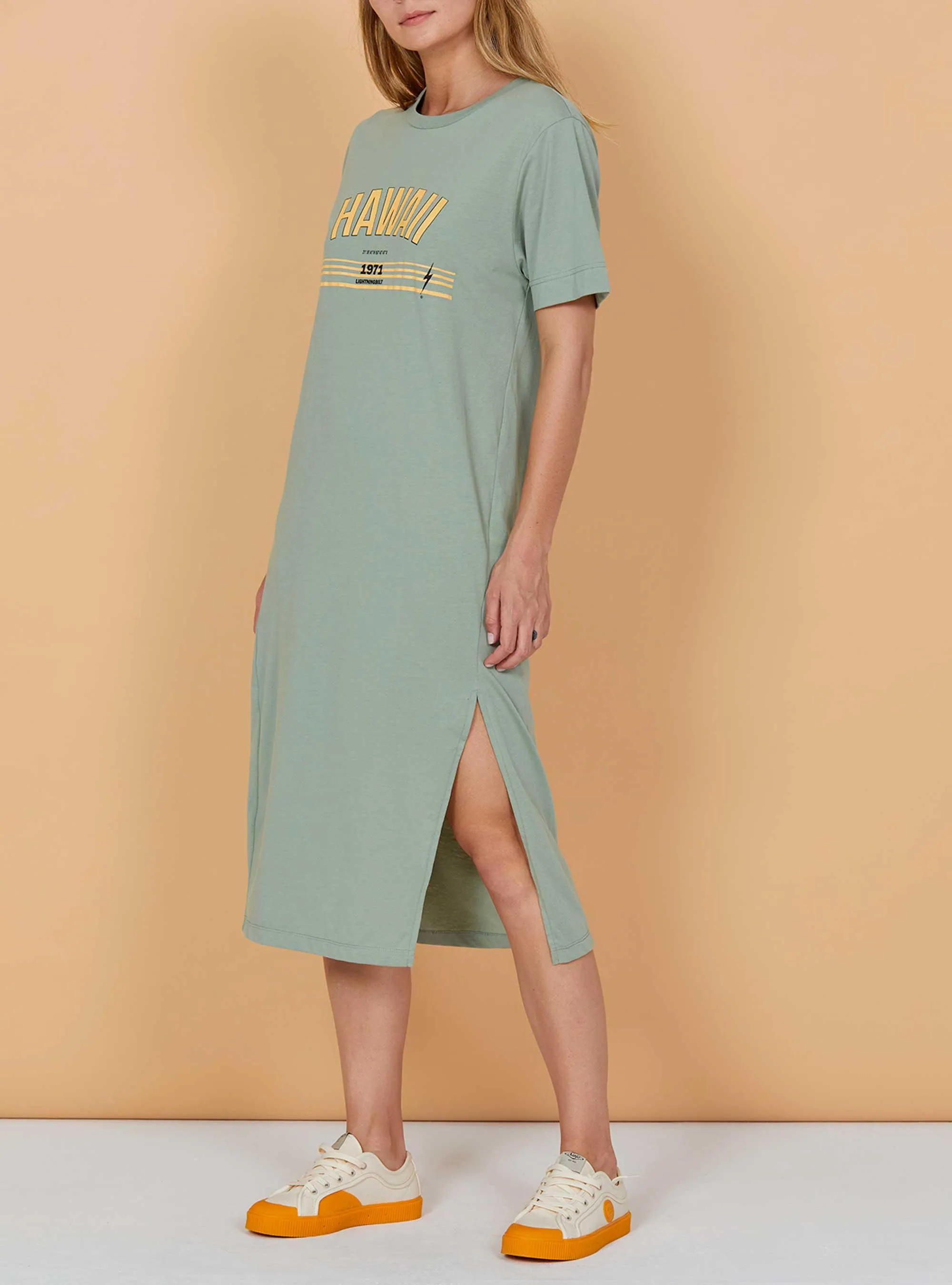 MIDI T-SHIRT DRESS