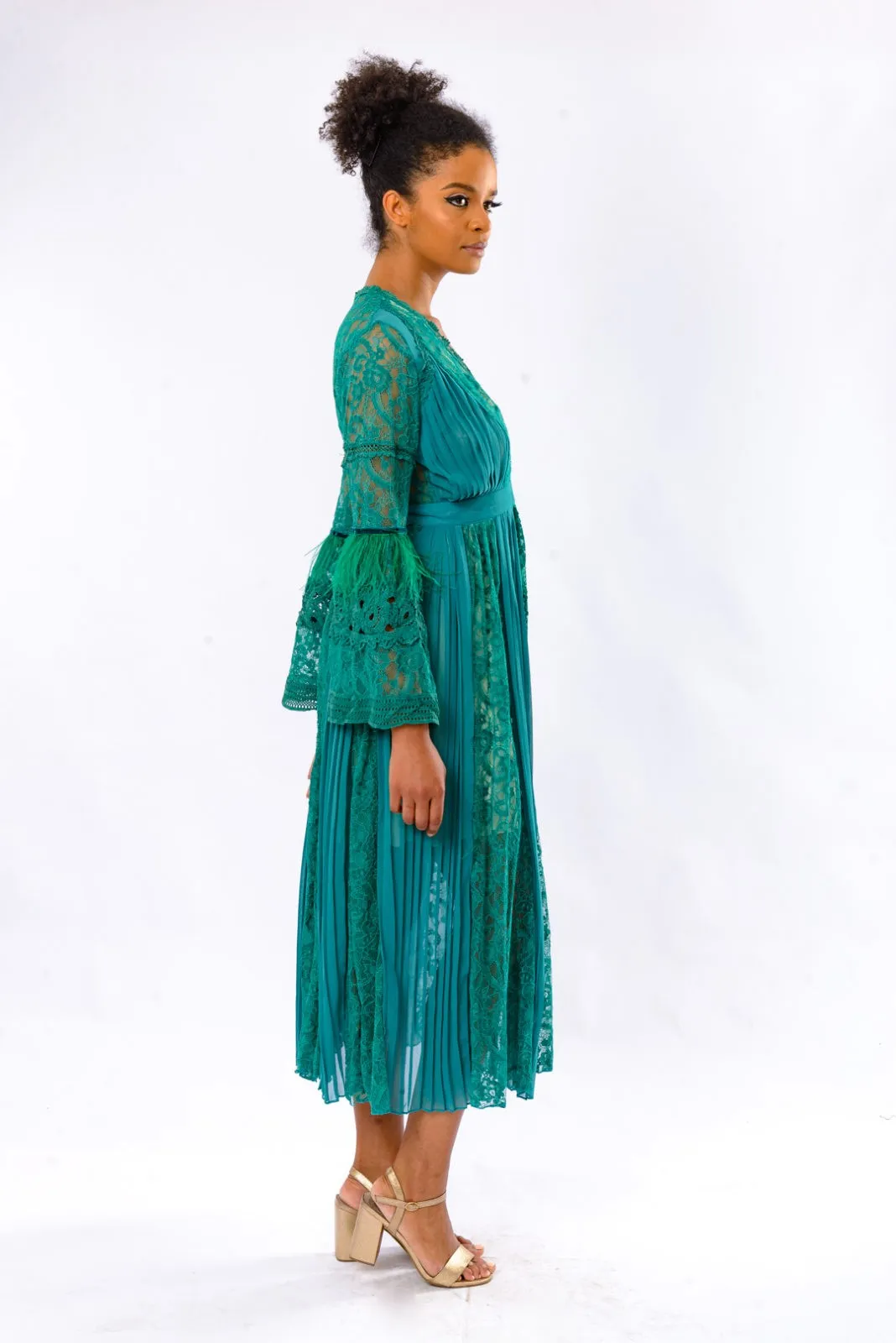 NIMI FEATHER DRESS