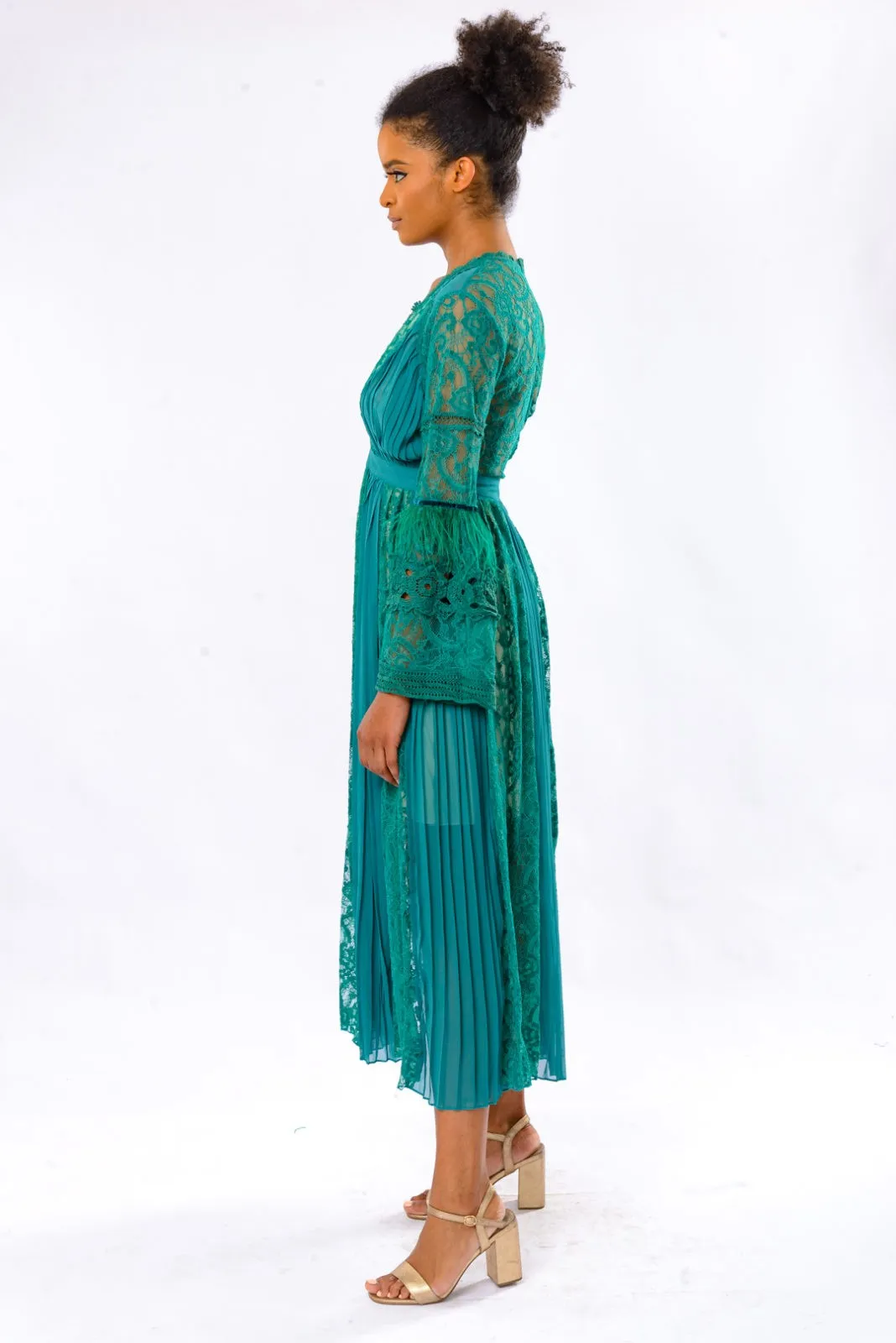 NIMI FEATHER DRESS