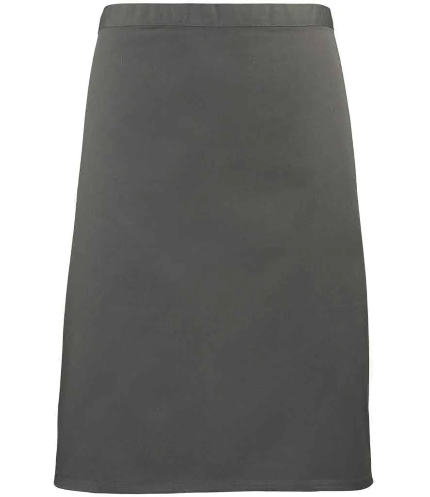 Premier 'Colours' Mid Length Apron | Dark Grey