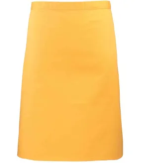 Premier 'Colours' Mid Length Apron | Sunflower