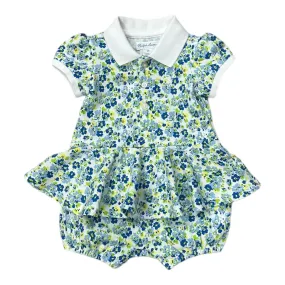 Ralph Lauren - Blue floral romper