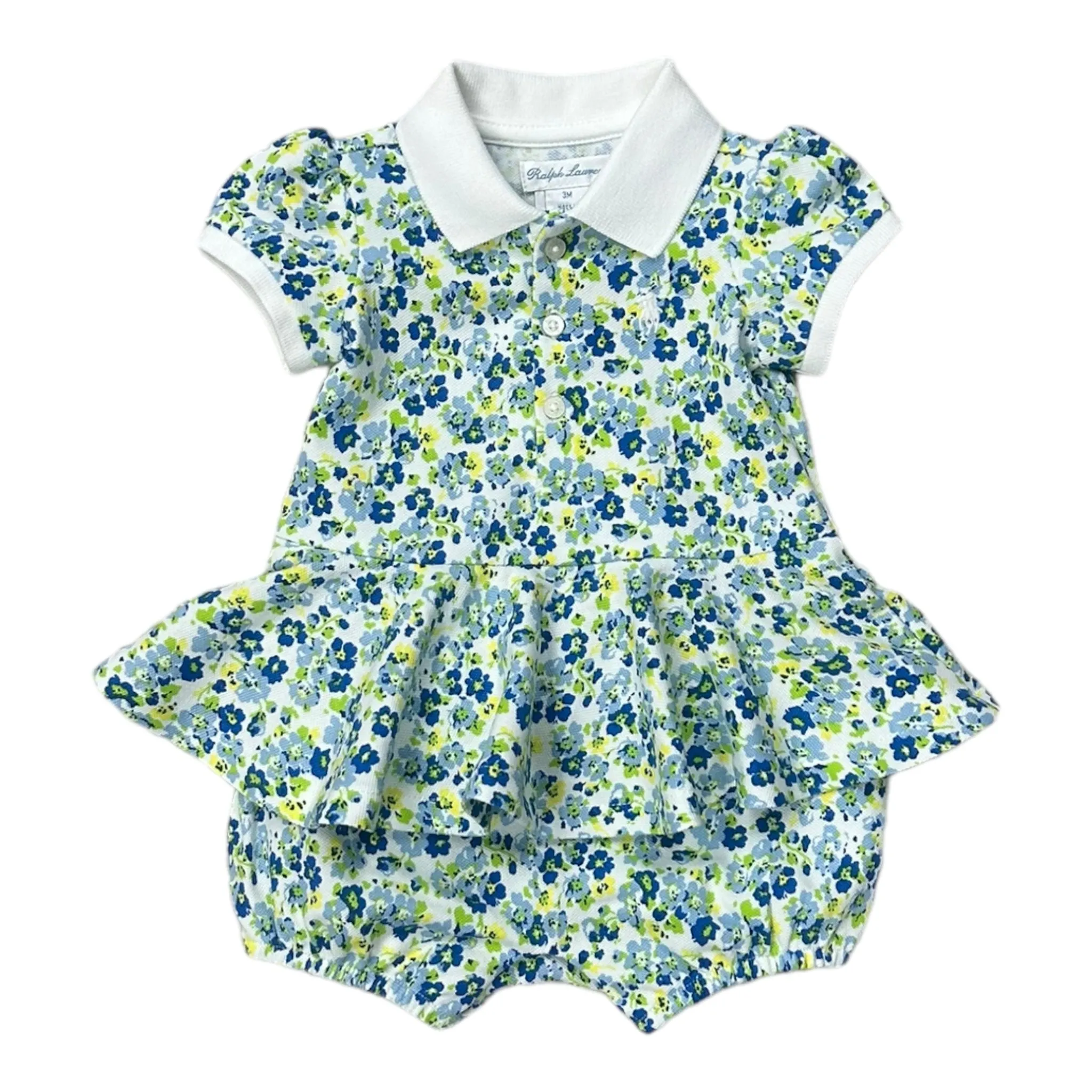 Ralph Lauren - Blue floral romper