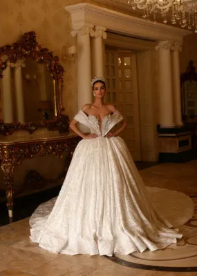 Rhapsodic White Wedding Dress