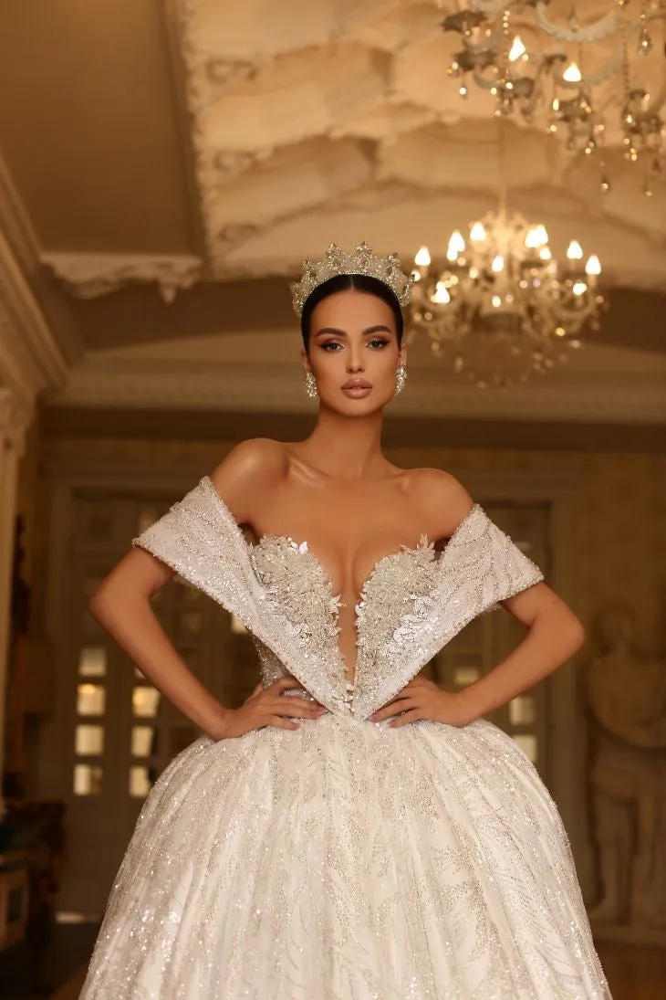 Rhapsodic White Wedding Dress