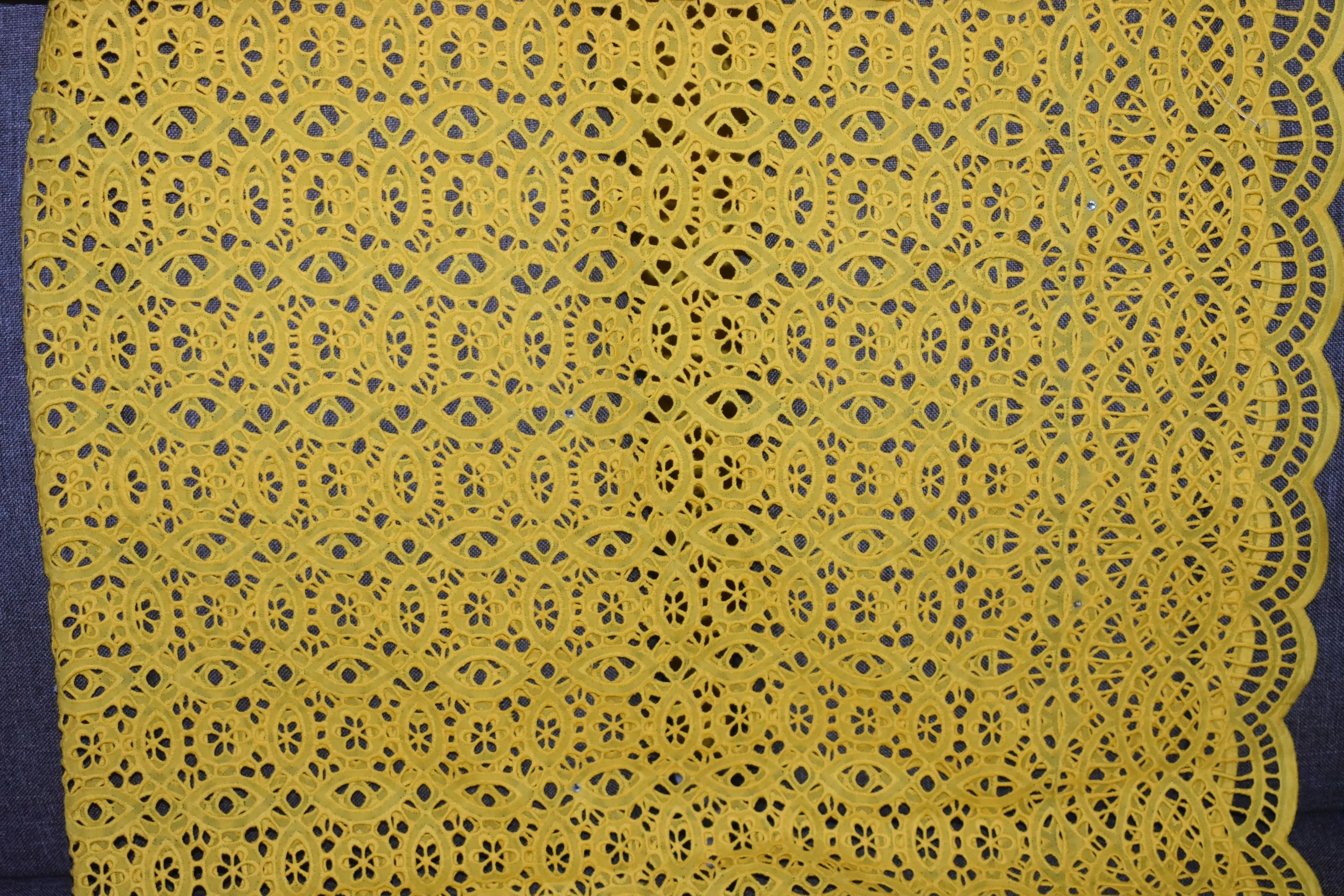 Royal Golden Yellow Lace