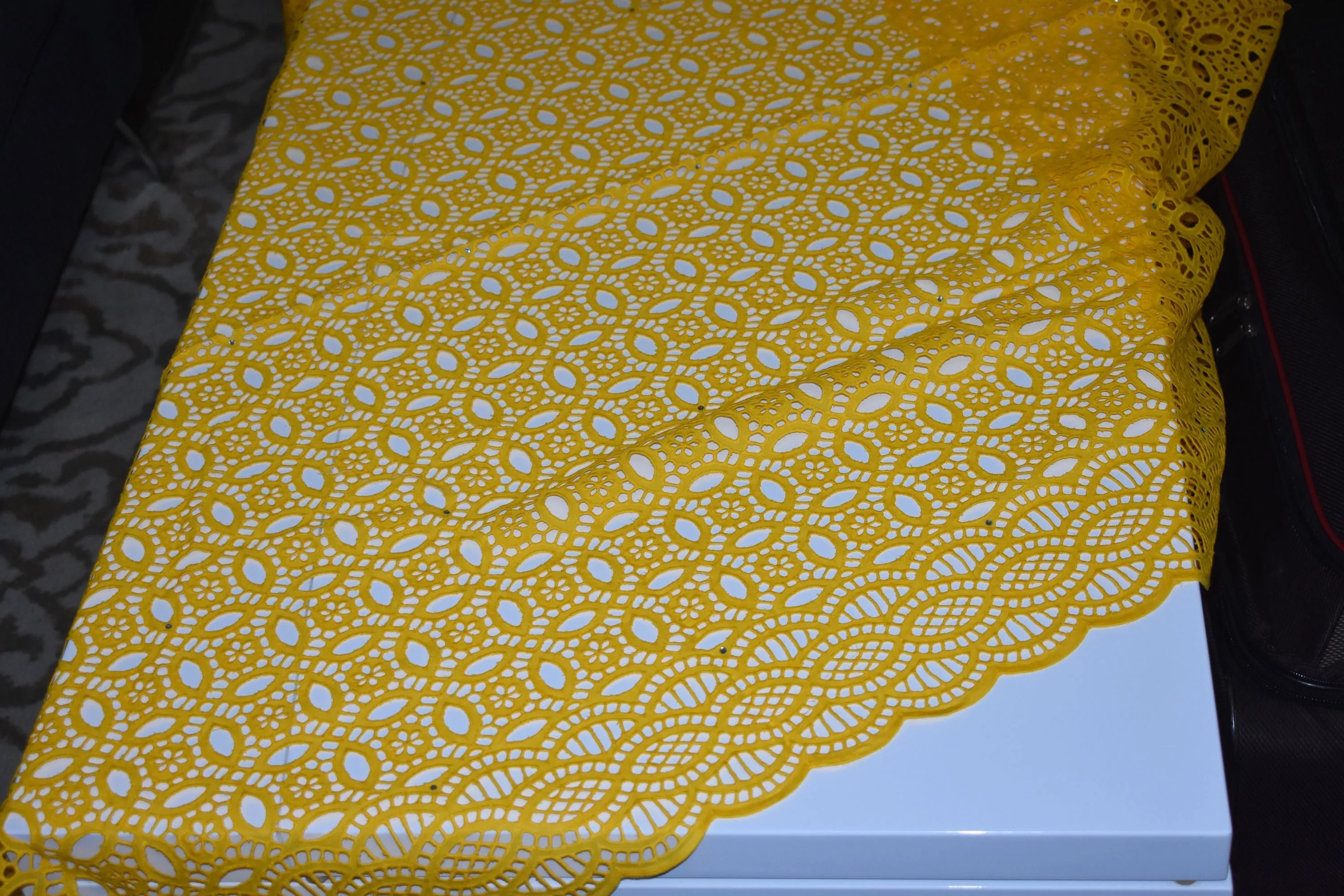 Royal Golden Yellow Lace
