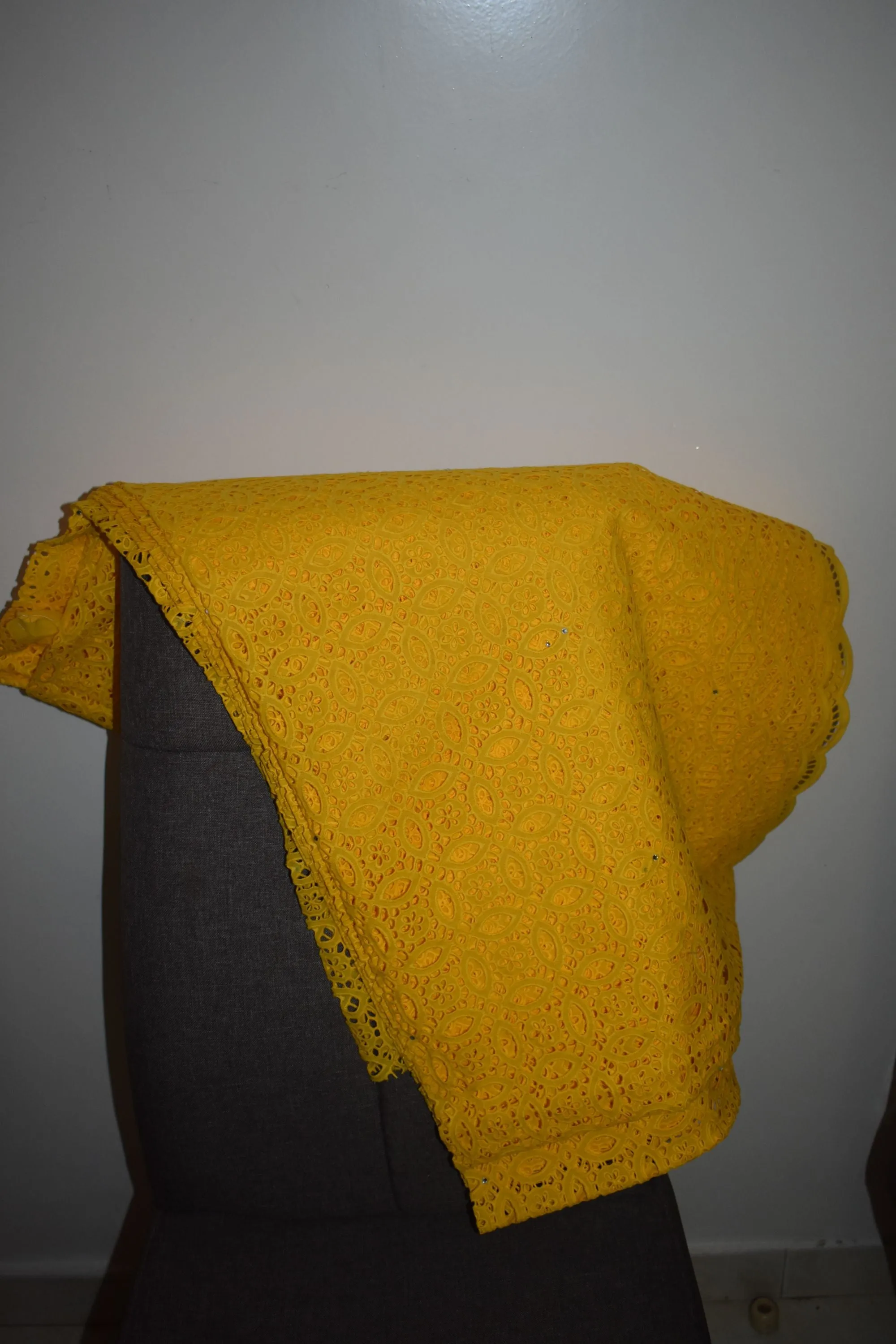 Royal Golden Yellow Lace