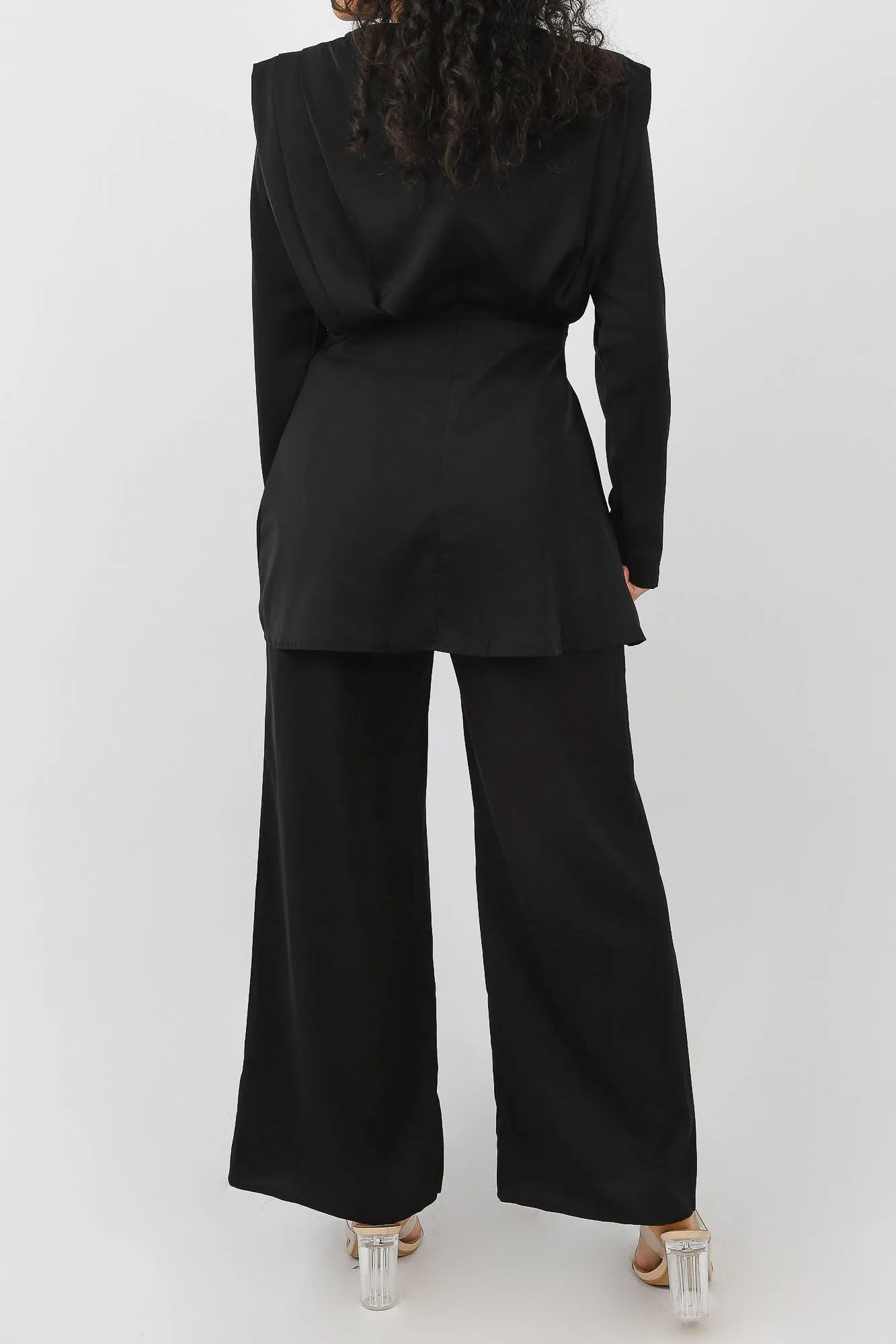 Satin Detailed Blouse