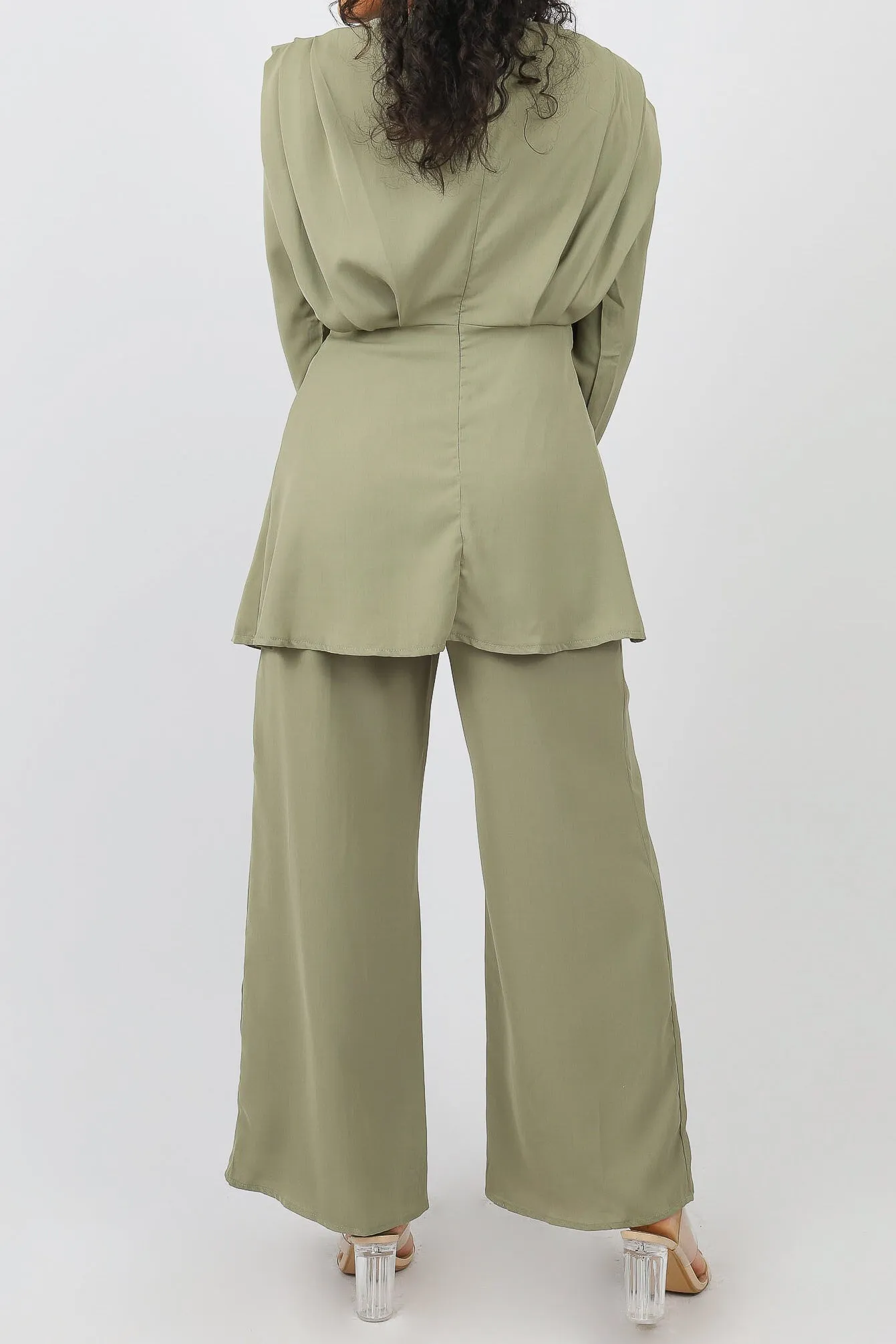 Satin Detailed Blouse