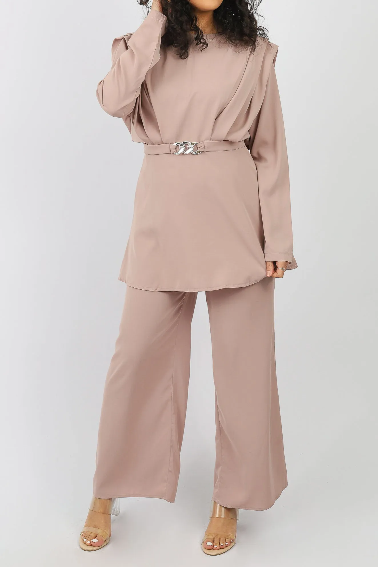 Satin Detailed Blouse