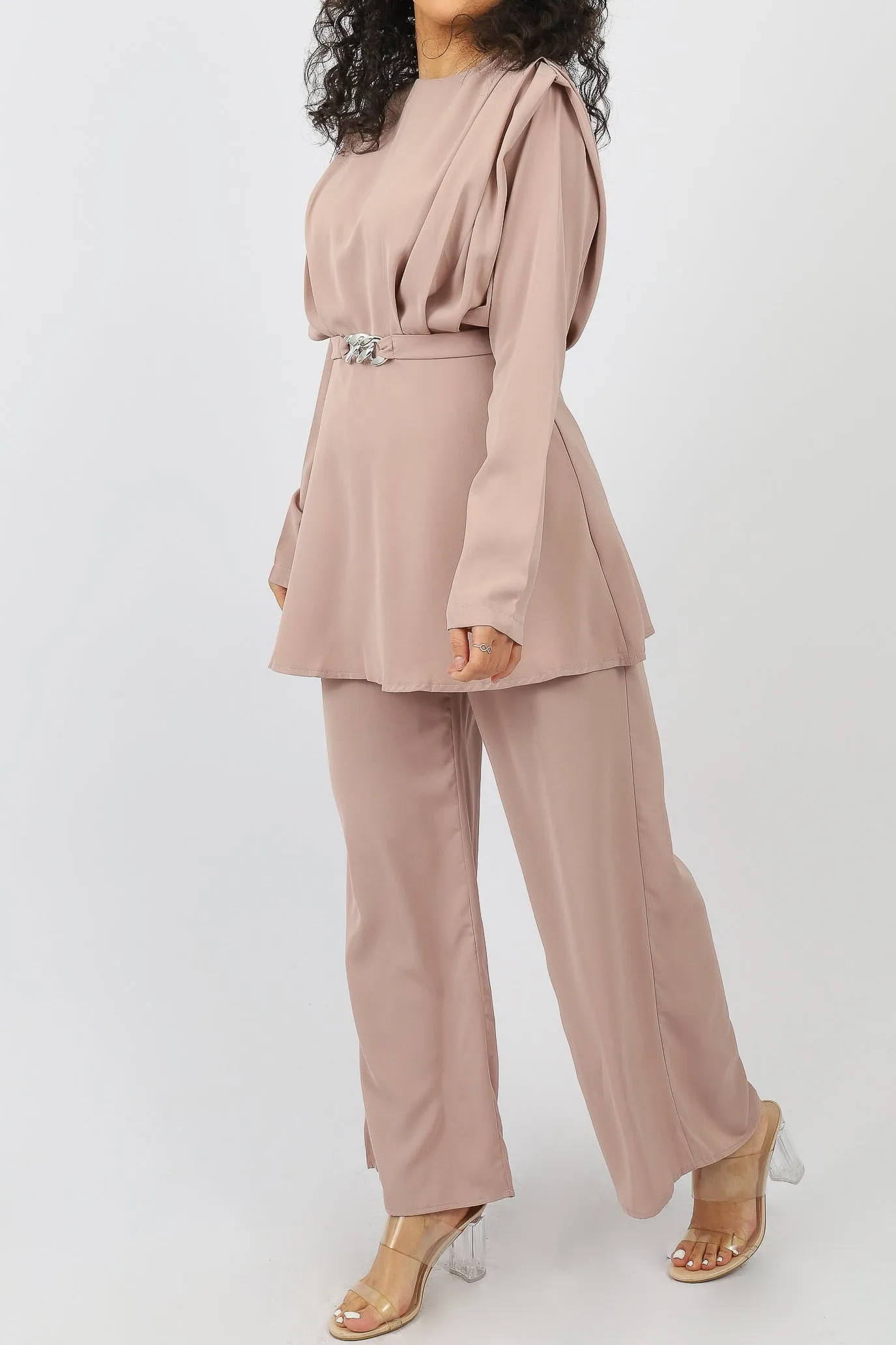 Satin Detailed Blouse