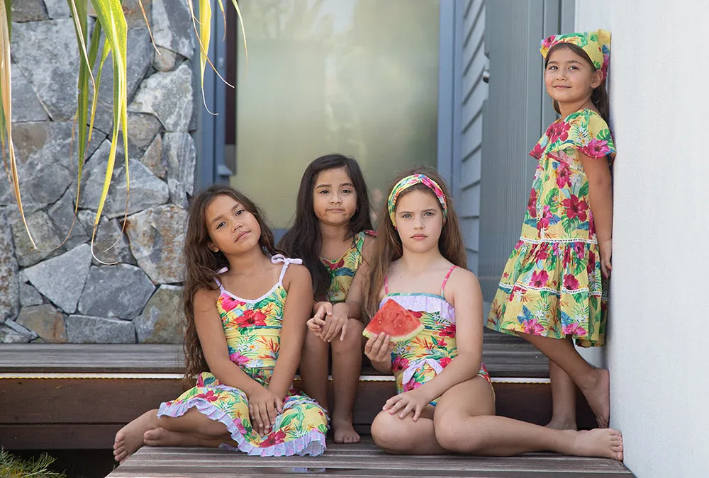 Tropicana Short Sleeve Dress (Lei)