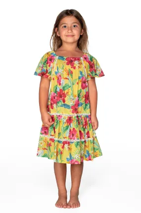 Tropicana Short Sleeve Dress (Lei)