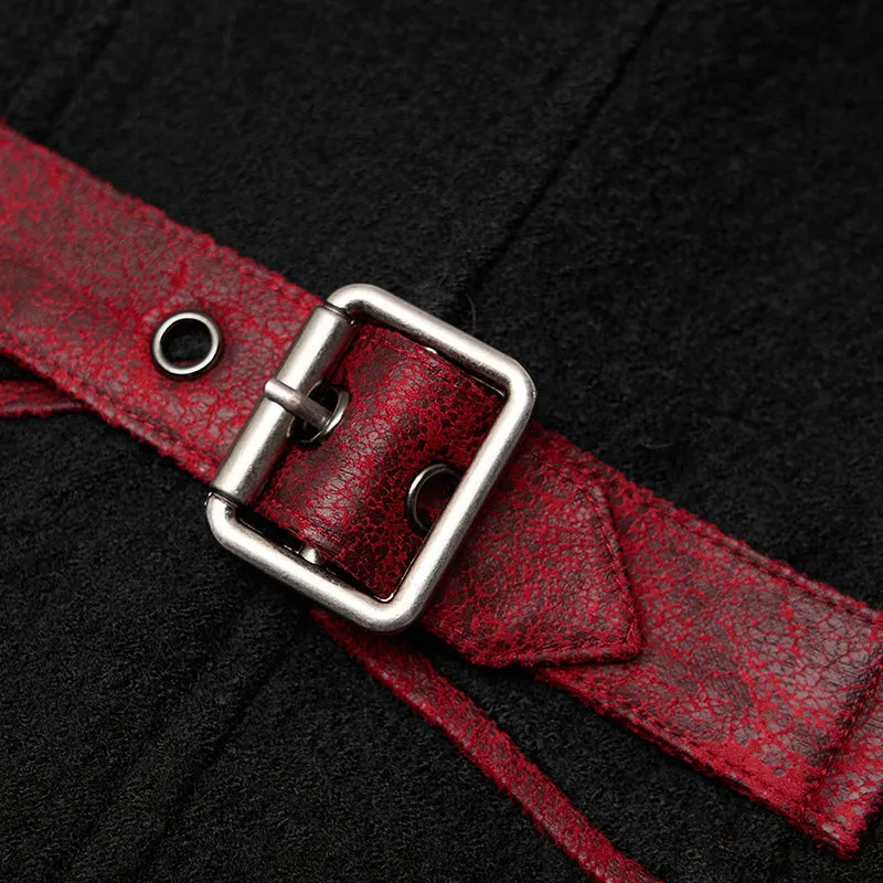 WY-1302XCF Punk Casual Mid Length Coat